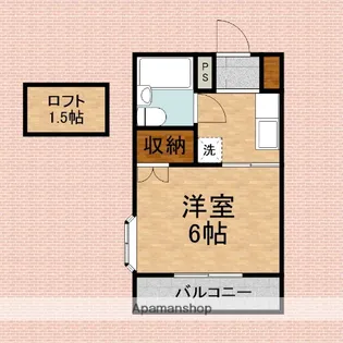 トレンディハイツ【2階】の間取り