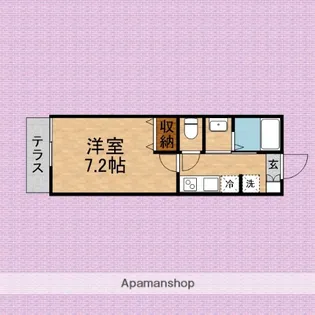BEST STAGE 鶴ヶ舞【1階】の間取り