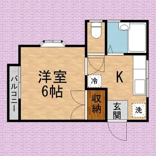 ドミール南台【1階】の間取り