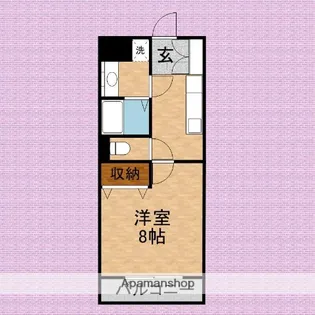 アマーレ【2階】の間取り