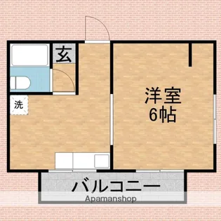 LA・CASA(ラ・カーサ)上福岡【2階】の間取り