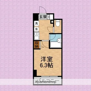 セイコーガーデンⅥ【11階】の間取り