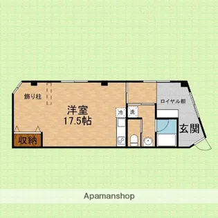ニューテックスビル【403号室】の間取り