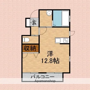 プレシャス【1階】の間取り