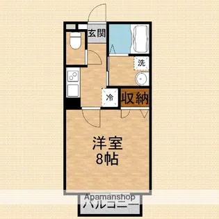 ミネルヴァⅠ【1階】の間取り