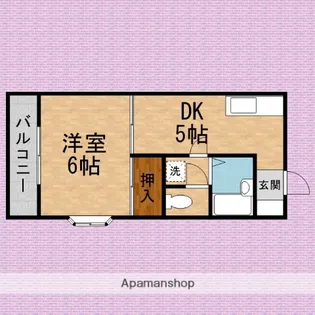 ファインハイツ志木【2階】の間取り