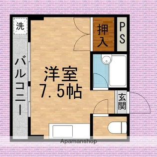 高橋ハイツ【2階】の間取り