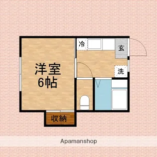 ラミアカーサ【103号室】の間取り