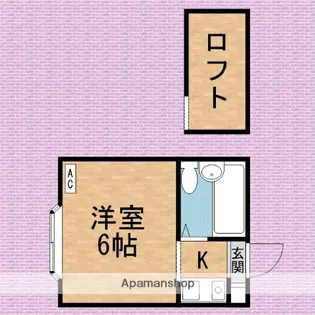 エクレール新河岸【2階】の間取り