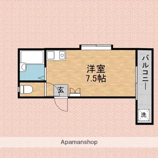 コーポ佐藤【2階】の間取り