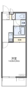 レオネクストパークふじみ野【2階】の間取り
