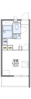 レオパレスアルカンシェル【2階】の間取り