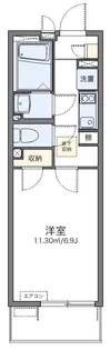 レオネクストラッポラ【1階】の間取り