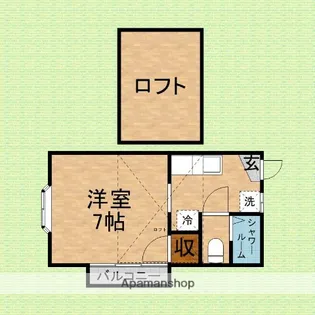 メゾン・エトワール【202号室】の間取り