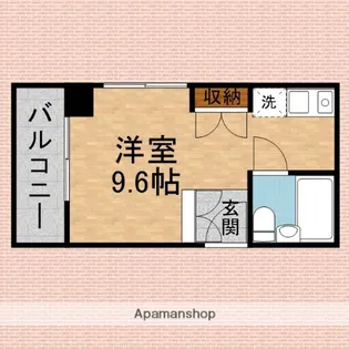 万代ビル【3階】の間取り