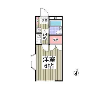 オークタウン【1階】の間取り