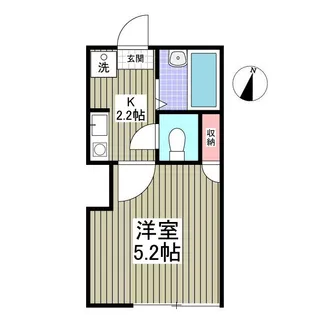 ラウレアふじみ野【1階】の間取り