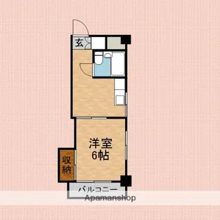 旭日ビル【305号室】の間取り