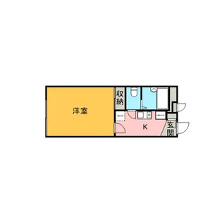 レオパレストラオム【2階】の間取り