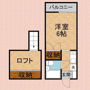 エトワールⅣ【102号室号室】の間取り