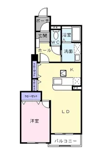 ポートスクエアⅠ【1階】の間取り
