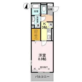 エミネンスⅢ【3階】の間取り