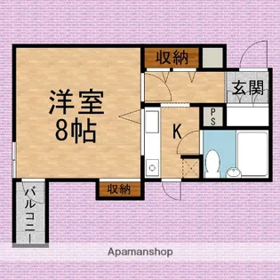 INOVE朝霞青葉台【4階】の間取り