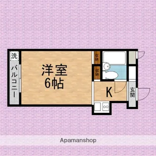 ウィンベルソロ朝霞NO1【4階】の間取り