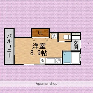 エクセレント【2階】の間取り