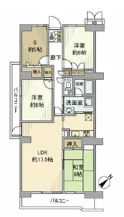 朝日プラザ武蔵野マーテルヒルズ参番館【5階】の間取り
