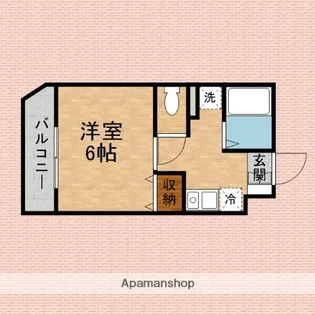 セイコーガーデン3【5階】の間取り