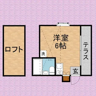 ブランメゾン上福岡【1階】の間取り