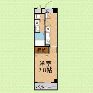 ボン クラージュ【3階】の間取り