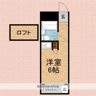 ラポールⅠ【202号室】の間取り