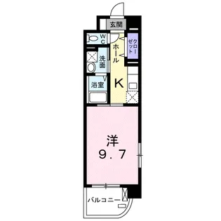 エムウッド グラーツィア【2階】の間取り