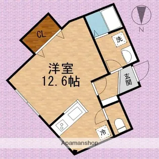 フェリス【2階】の間取り