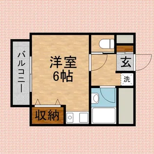 ノーブルナイン【3階】の間取り