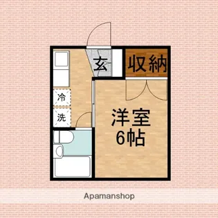 メゾンド川越【2階】の間取り