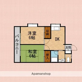 パークハイム【2階】の間取り