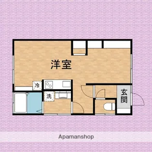 メゾンMKⅡ【2階】の間取り