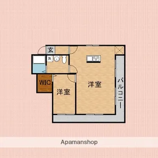 岳尾ビル【3階】の間取り