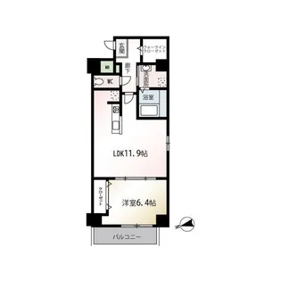 MQUARTO新座【2階】の間取り