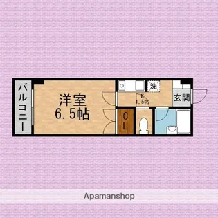 イソハイツ【1階】の間取り