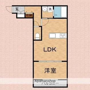CARO志木【1階】の間取り