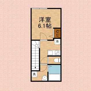 エテルノヴァローレ朝霞【2階】の間取り