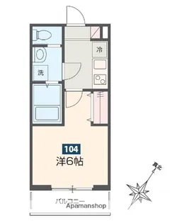 MELDIA新座【1階】の間取り