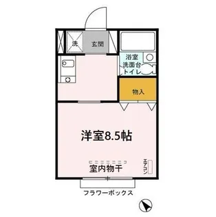 ヒルトップ【1階】の間取り