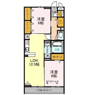 PLUME【3階】の間取り