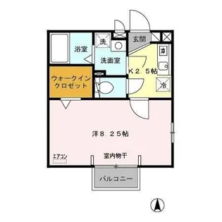 ボナンザ・ヒル【2階】の間取り