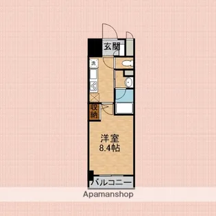 ROOTS SHIKI【10階】の間取り